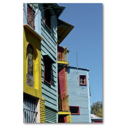 Αφίσα (Αργεντινή, ουρανός, κτίρια, ημέρα, χρώματα)